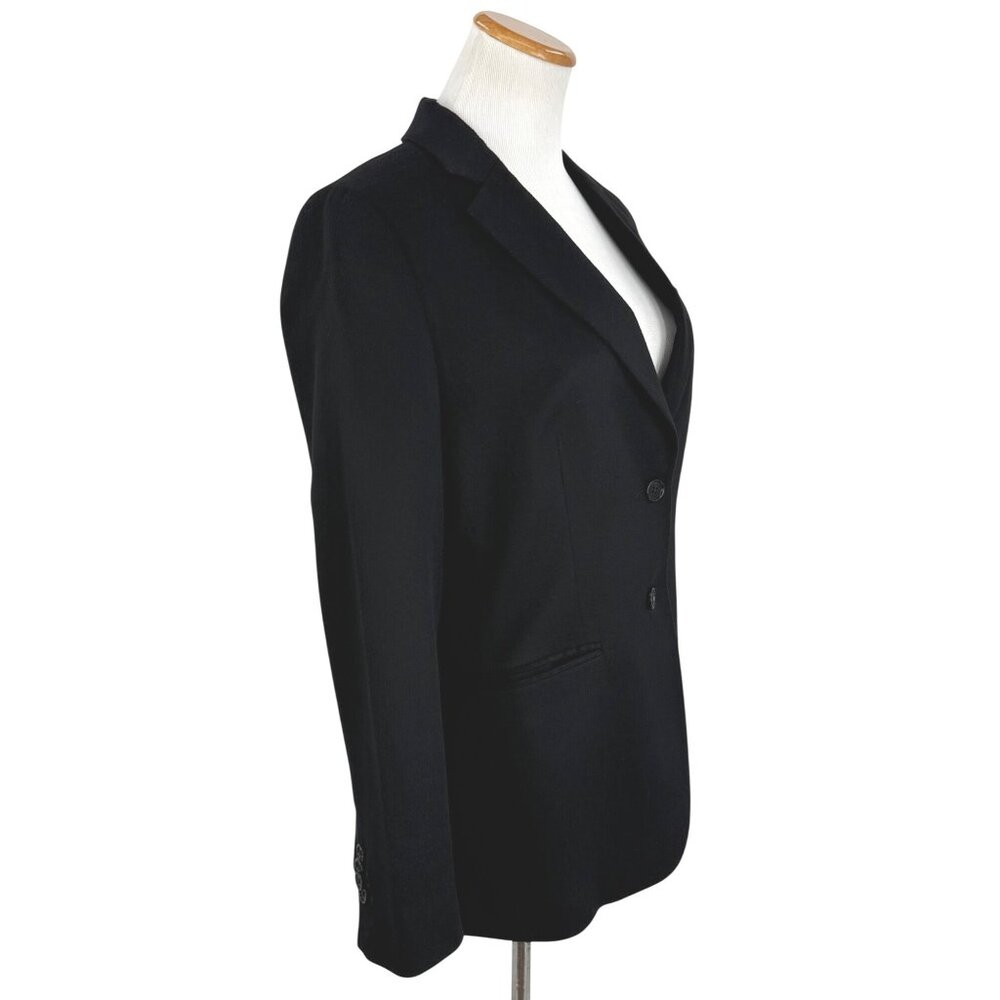 Brooks Brothers Loro Piana Black Italian Luxury Cashmere Blazer Jacket Workwear - Picture 7 of 16